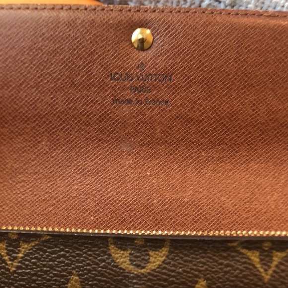Authentic Louis Vuitton Monogram Sarah Long Wallet with Box - Picture 10 of 15
